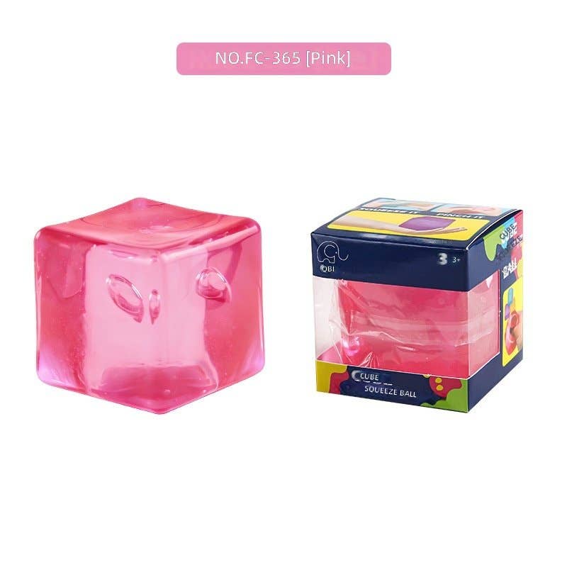 Maltose Ice Cube Slow Rising Squeeze Toy 5.5Cm