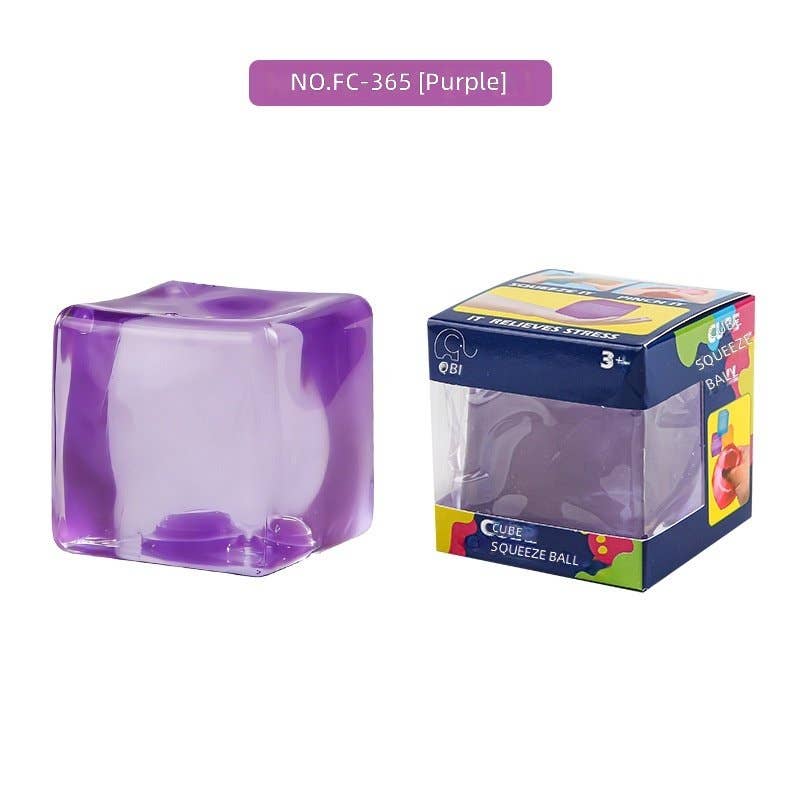 Maltose Ice Cube Slow Rising Squeeze Toy 5.5Cm