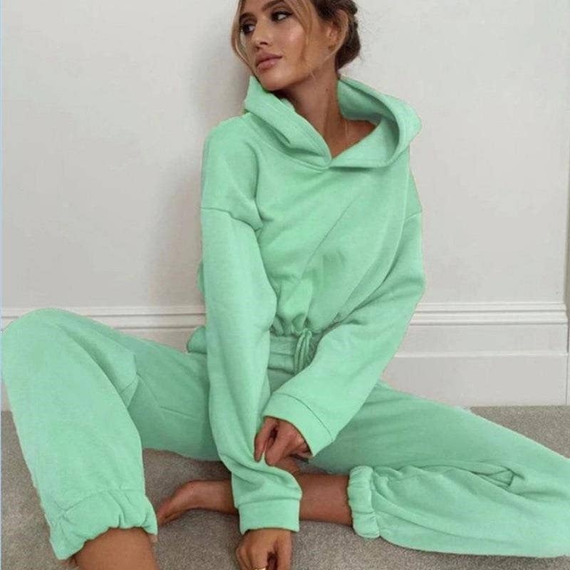 Fashion Hoodie And Sweatpants Tracksuit