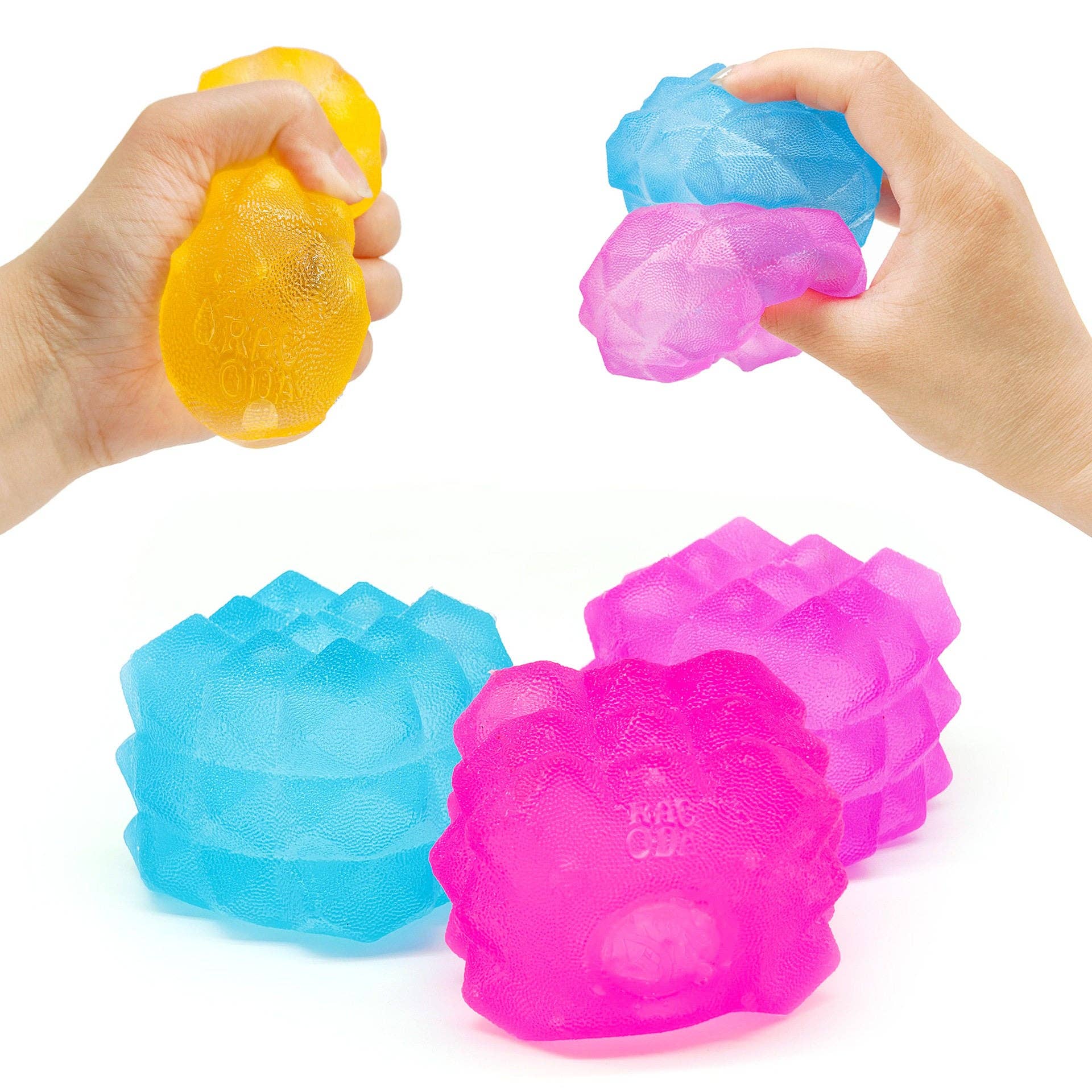 Water Cube Polygonal Ice Cube Malt Sugar Stress Relief Toy